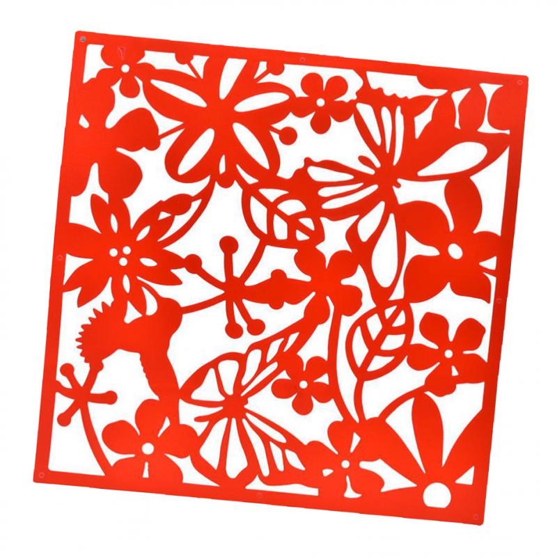 4pcs oco quarto divisória dobrável telas espaço divisória parede pendurado decoração