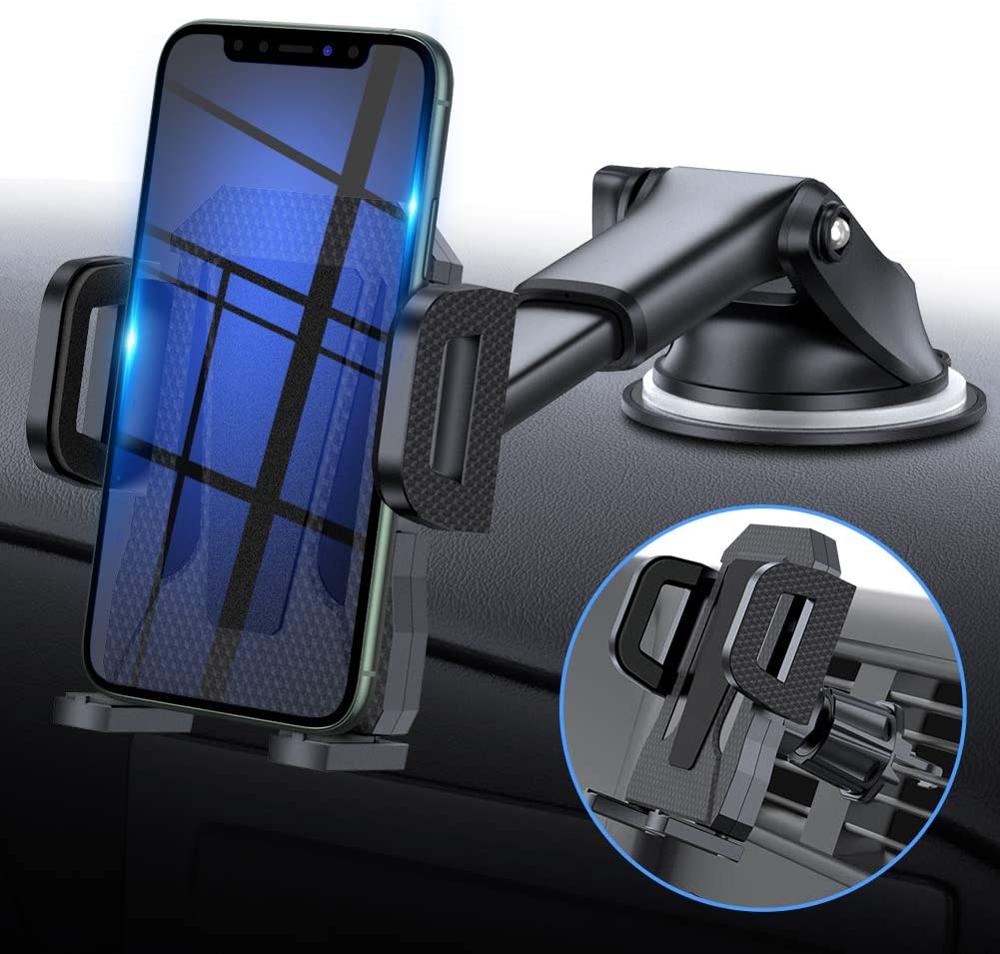 Auto Telefoon Mount Universele Auto Telefoon Houder Met Dashboard Air Vent Voorruit Mobiele Telefoon Houder Voor Iphone Samsung Huawei