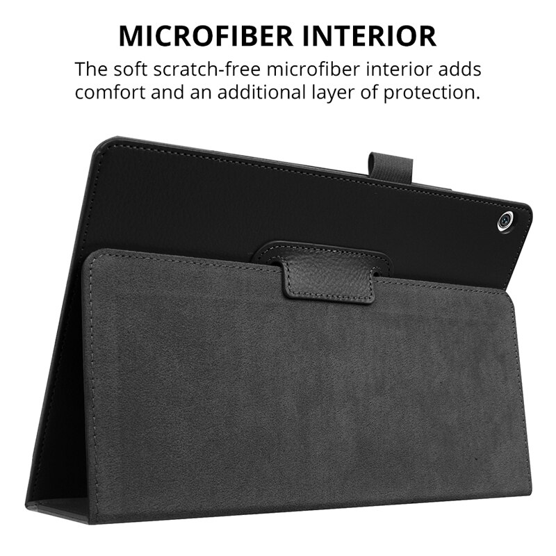 Hoesje voor huawei mediapad  m3 lite 10 bah -w09 bah -al00 ultradunne flip stand pu leren hoes voor huawei  m3 lite 10.1 tablet funda