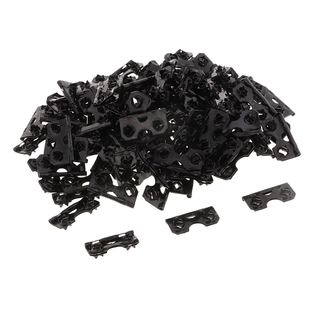 100Pack 28x15mm Picture Photo Frame Back Board Support Stand Hinges Supplies