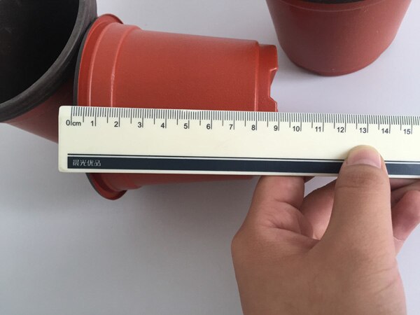 D10xH9CM 100PCS/LOT plastic pots caliber corrosion resistance postoral Small plastic Nursery Pots Garden Pots