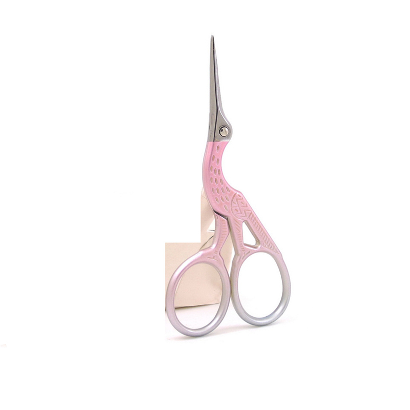 Tijeras de bordado Vintage de 9,4 cm, 8 estilos, tela artesanal, punto de cruz, herramienta de sastre de artesanía antigua clásica europea, Q: Pink 9.4cm
