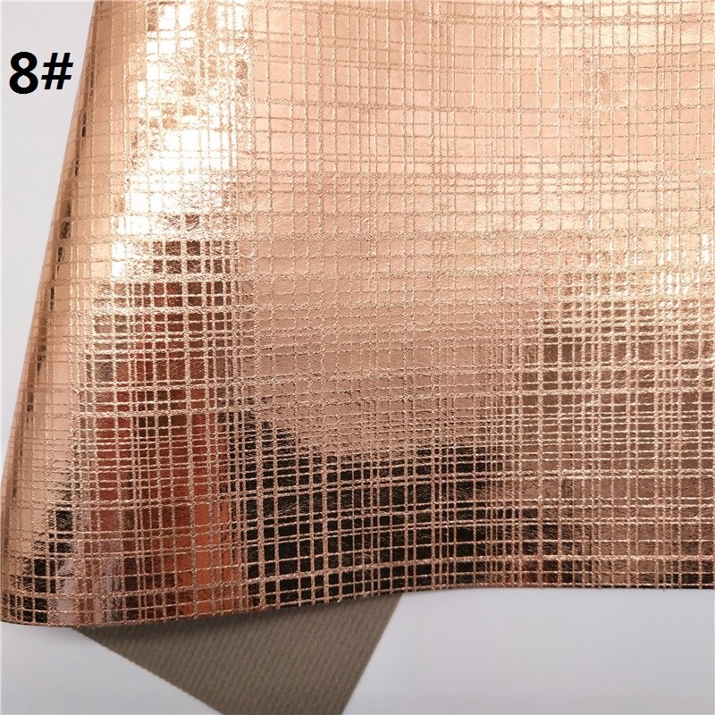 1PC 21X29CM Metallic Faux Leer Stof, Synthetisch Leer Stof Lakens, PU Leer Voor Maken Bows LEOsyntheticoDIY T296: 8