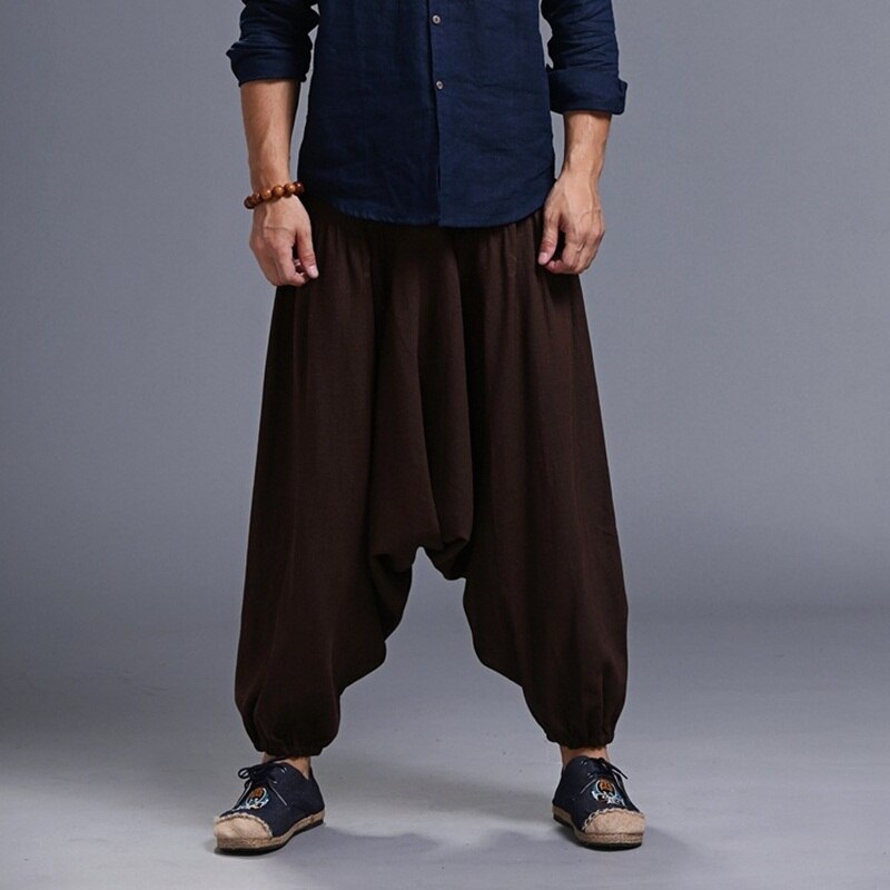 Pantalones cruzados de estilo chino para hombre, pantalón holgado de Hip Hop, Joggers, pantalones Harem, TA311, primavera, 2022