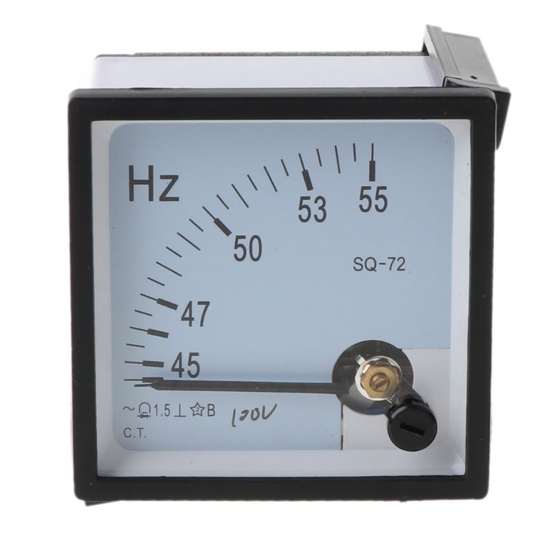 Medidor Frecuencia de Panel analógico AC 100V 220V 380V, indicador de Hertz 203C