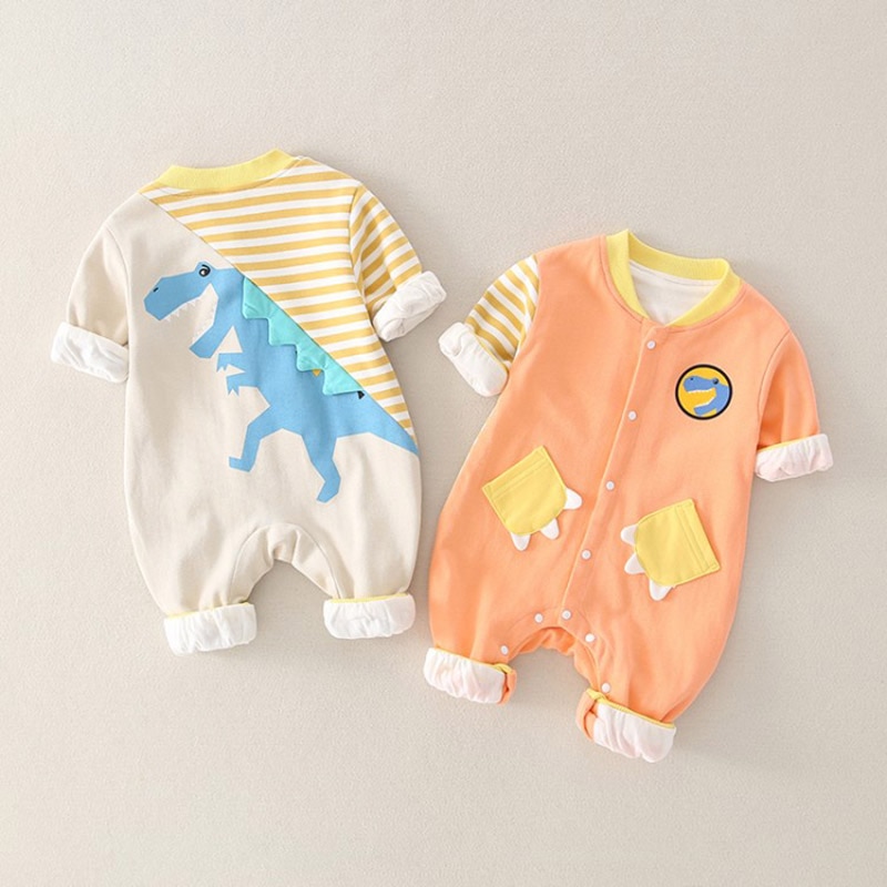 Abbigliamento bambino 2020 Primavera proprietà Dinosauro Tute E Salopette bambino corpo E Pagliaccetti per Il bambino Delle Ragazze Tuta costume Appena nato Del bambino Dei Ragazzi Vestiti