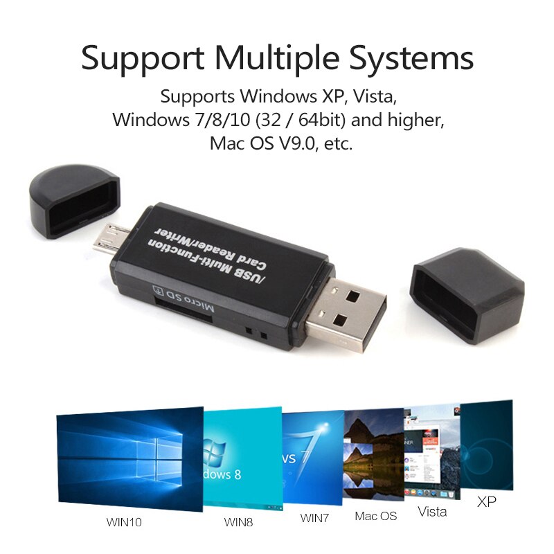 OTG Micro SD Card Reader USB 3.0 Card Reader 2.0 For USB Micro SD Adapter Flash Drive Smart Memory Card Reader Cardreader