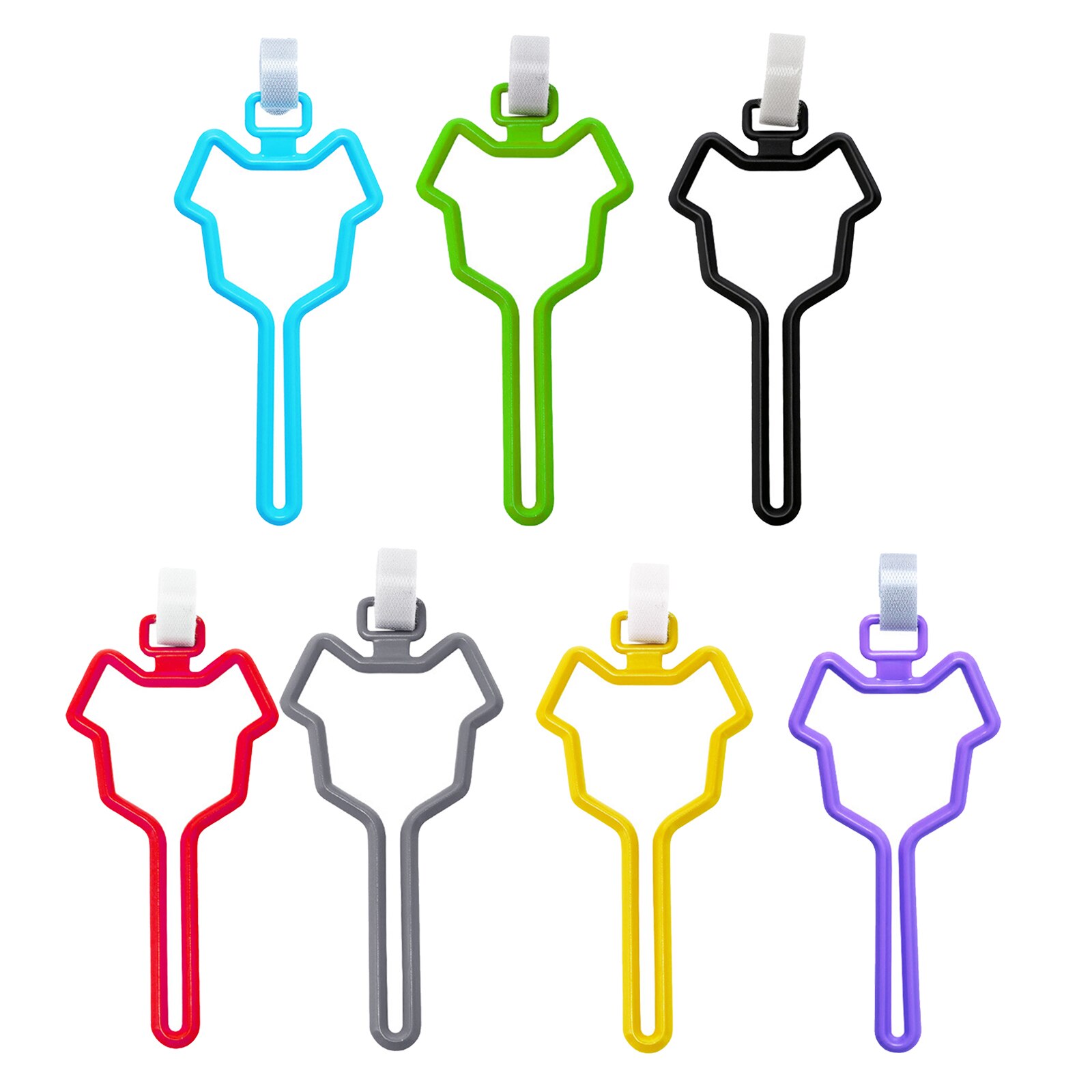 Plastic Dog Poop Bag Holder Waste Bag Carrier Clip Adjustable Attachment