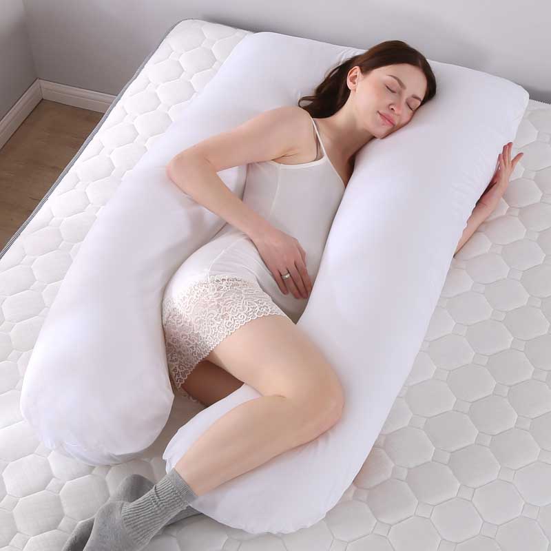 Oreiller pour femme enceinte, enveloppements complets, protection du ventre, coussin de soutien détachable pour maternité, jambes, coussin de puberté