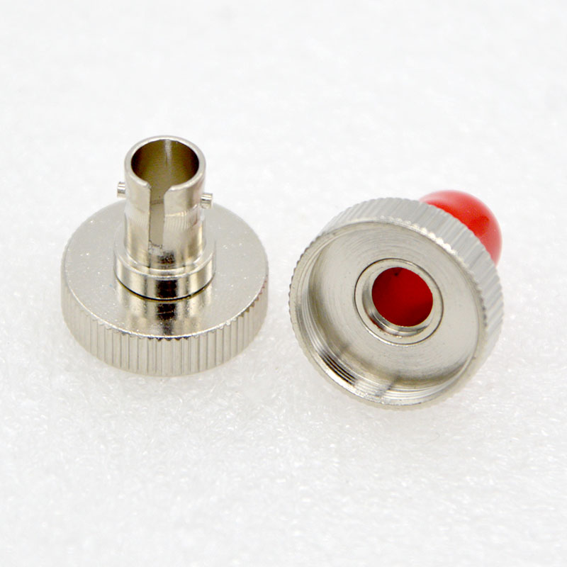 Optical Fiber Connector SC/APC/ST/ FC Optical Power Meter Conversion Adapter Coupler Flange Red pen Metal Head Special