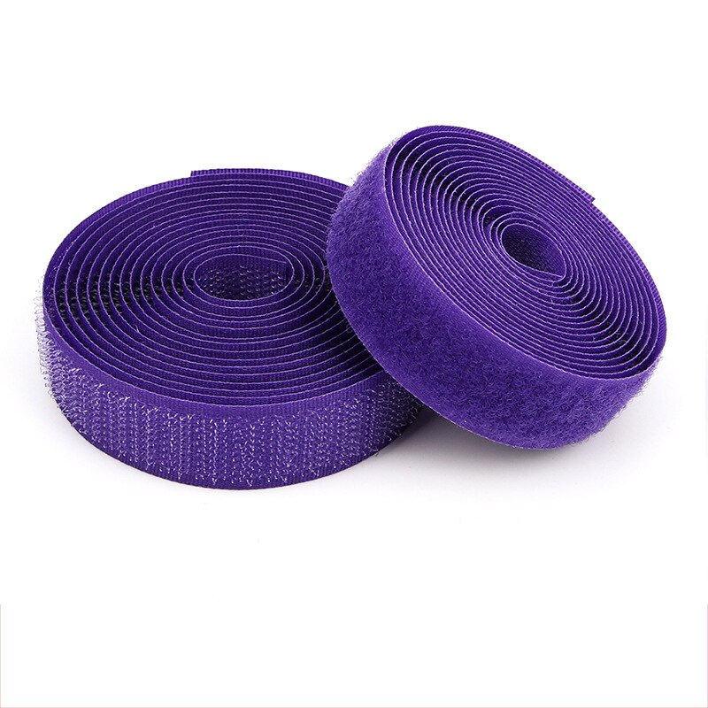 4cm Width Hoop and Loop no adhesive fastener stick clothing tape sewing magic hook loop sticker strip strap stick strip: Color 06