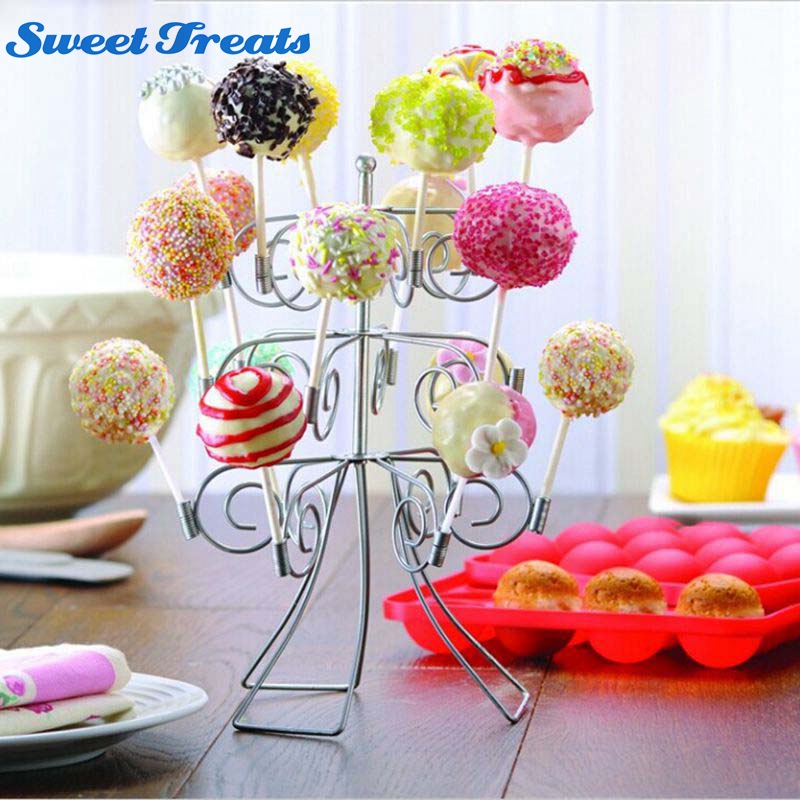 Sweettreats 3 Tier 18 Cake Pops Display Houder Lolly Stand Base Party Bruiloft Decoratie