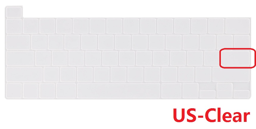 Zachte Keyboard Skin Voor Macbook Pro 16 A2141 Eu Us Frans Russisch Spaans Arabisch Toetsenbord Cover Voor Macbook Pro16 A2141 Film: Beige