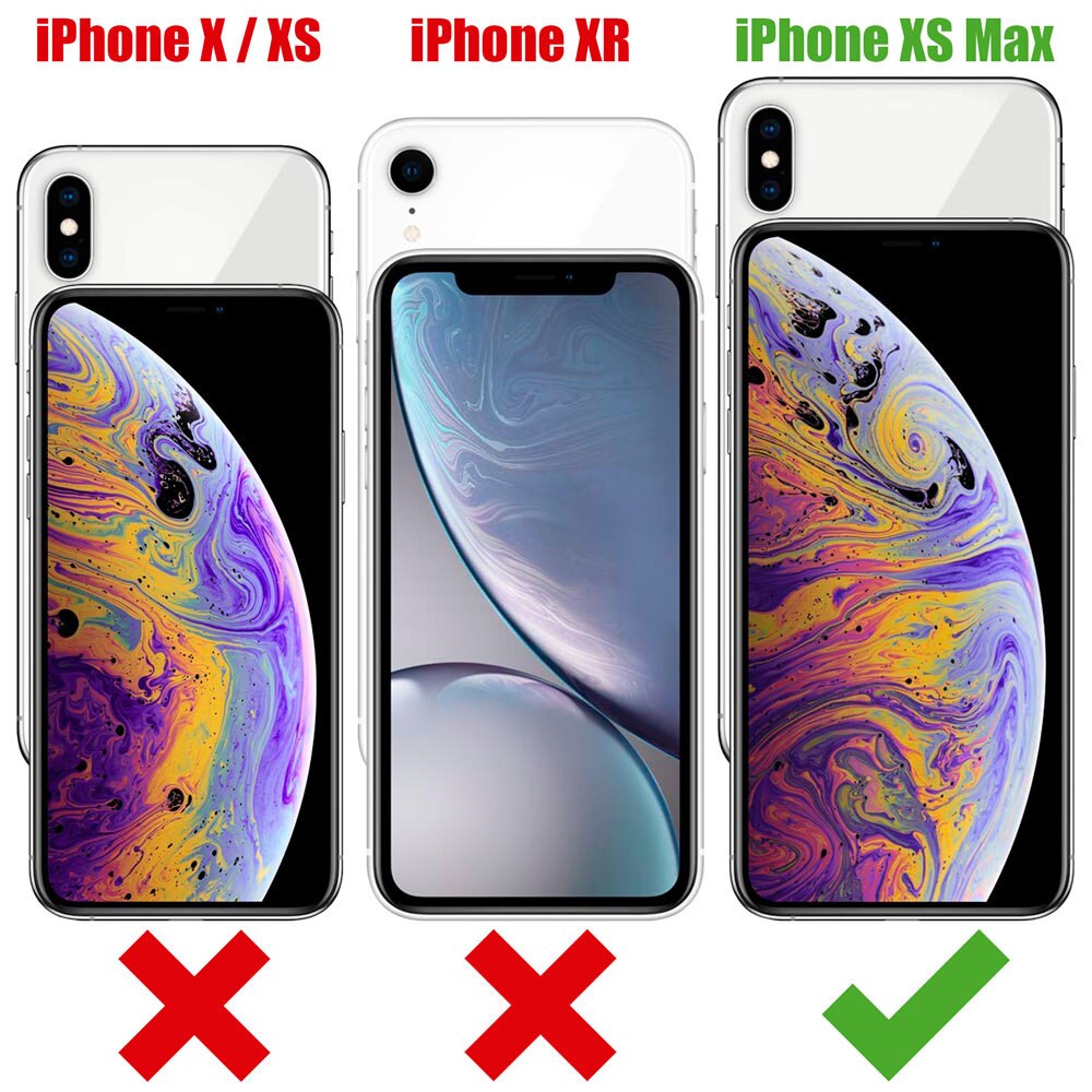 OcioDual Funda TPU Gel ShockProof Bordes Reforzados Antichoques para iPhone XS Max Clear Silicone Antishock Case Protector for