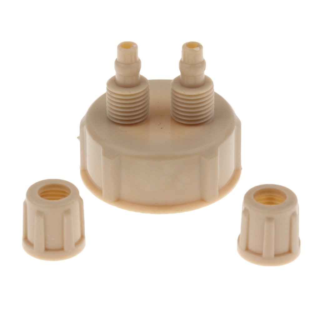 5x Aquarium Bottle Cap For Live Plant CO2 Diffuser Generator System DIY Tool