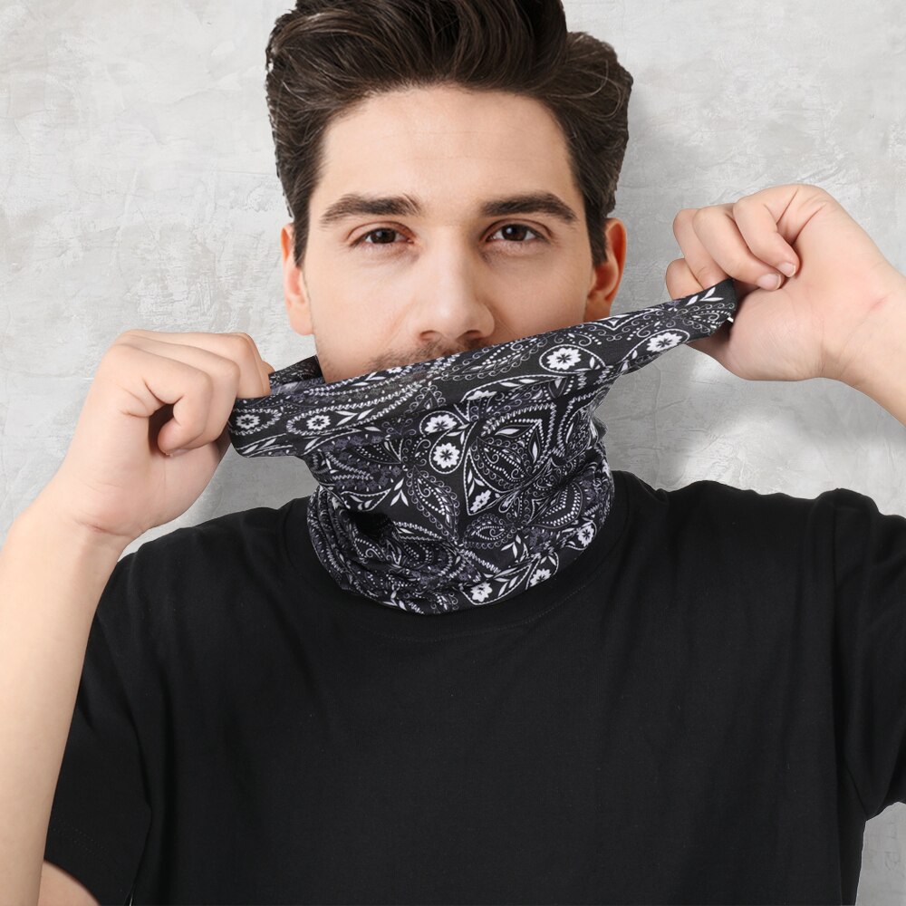 3d sømløs magisk bandana hals gamasje tube ring ikke falmet hodeskjold sykkel sykling vindtett halv ansiktsmaske mykt skjerf menn kvinner