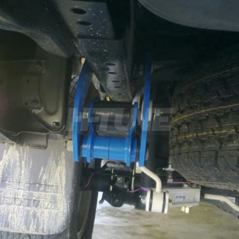 Kit de suspensión trasera, resorte de hoja, doble grilletes para NAVARA D40 Frontier 05-14