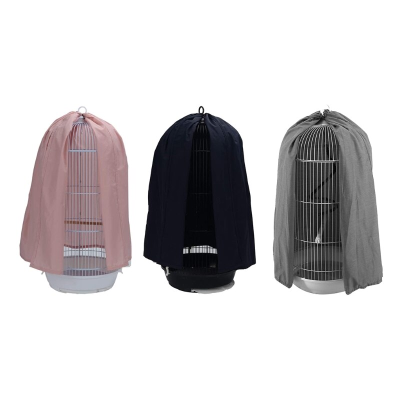Classic Round Dome Top Bird Cage Shield Birdcage Light Covers Skirt Accessories 875A