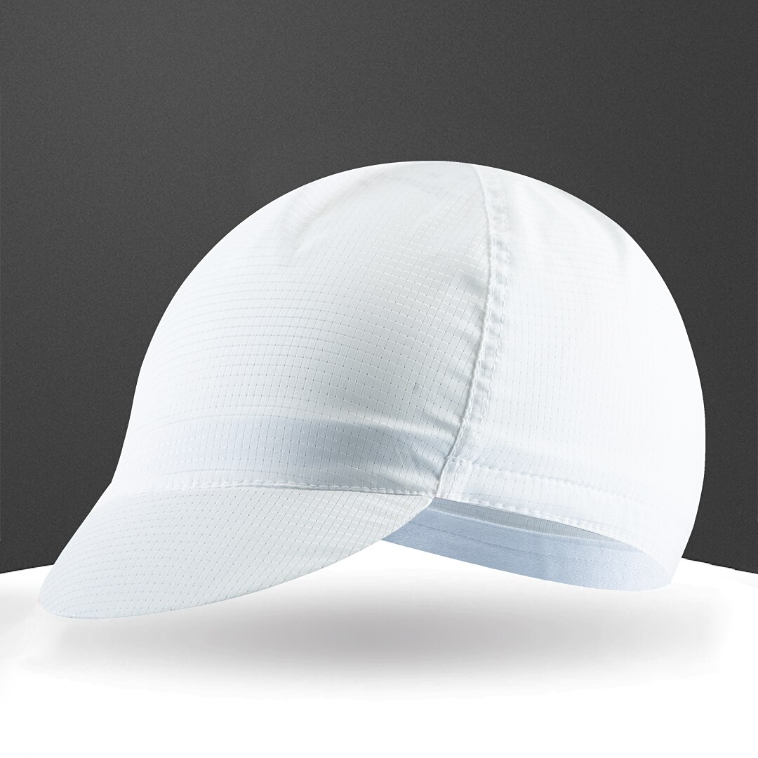 Fietsen Cap Fiets Hoed Onder Helm Ademend Fietshelm Liner Gratis Grootte Worden Elastische Mannen En Vrouwen Fietsen Cap: white