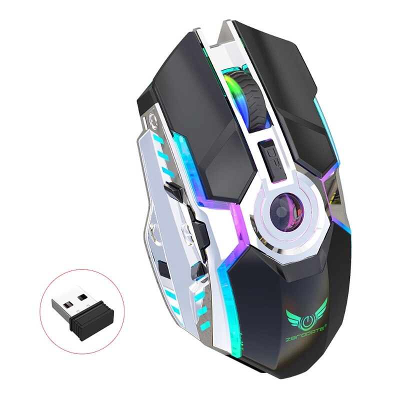 Gaming Mouse Wireless Computer Parts Electronic Sports Game Mice Ergonmic Suitable for Students Friends Playing Games