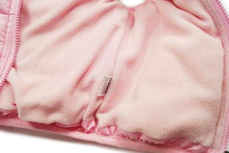 Barn vinter ytterkläder kappor tjejväst huvväst barn vindjacka 100%  bomullsrockar baby varm väst