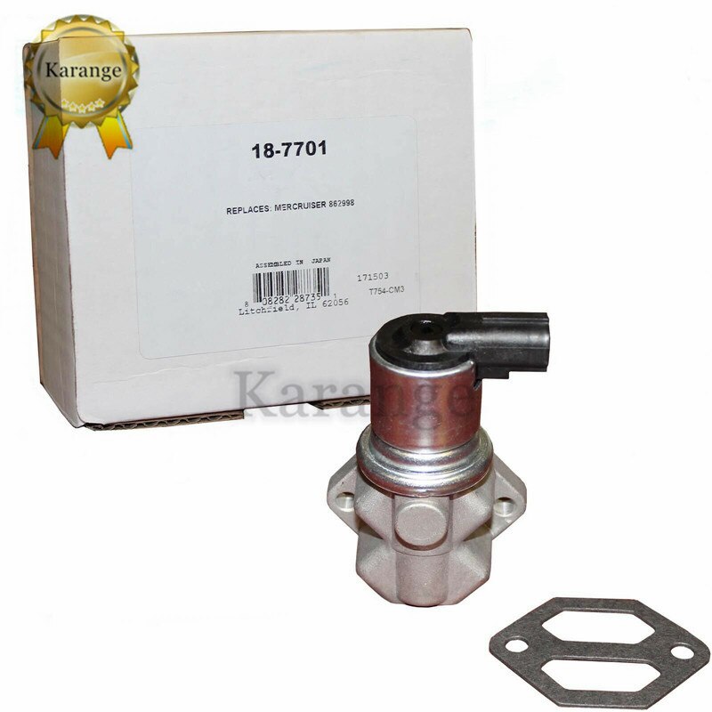 862998 18-7701 NewIdle Air Control Valve Iac for Mercruiser Mpi V6 V8 5.0 5.7 4.3