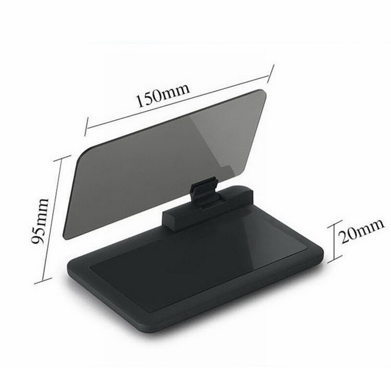 Universal H6 Car HUD Head-Up Display APP GPS Navigation Projector Smartphone Holder GPS Hud 6 Inch Car Interior