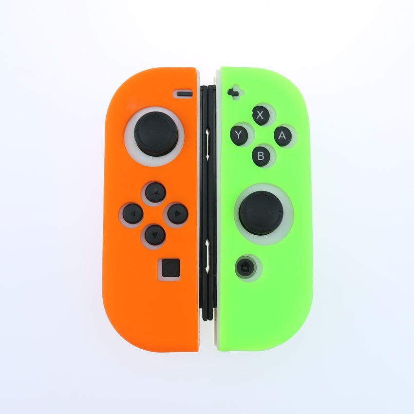 ChengHaoRan Gomma di Silicone Della Pelle Della Copertura di Caso Per Nintendo NS Interruttore Gioia Con Controller Per NX Joycon Anti-slittamento Morbido caso: No.70