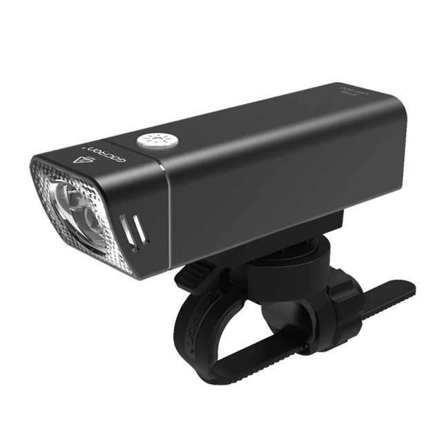 Gaciron Fahrrad Scheinwerfer Eingebaute 2500 mAH Batterie USB Ladung 600 Lumen 9 stunden Laufzeit Seite Sichtbar Radfahren Front Beleuchtung: Lamp Only