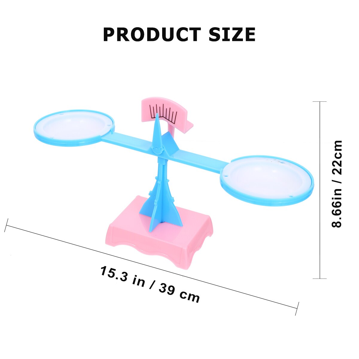 3 Sets of Kid Science Laboratory Equipment Student Tray Balance Simple Balance