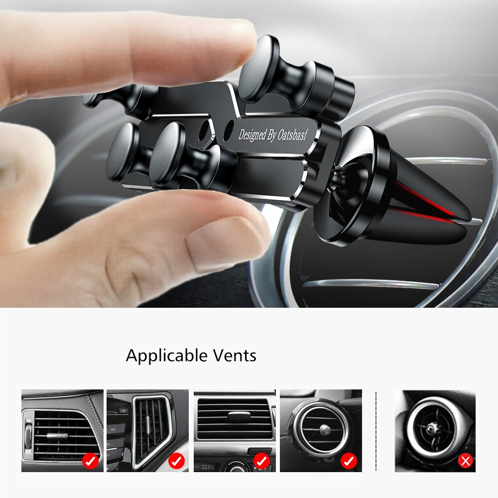 Gravity Bracket Deformable Car Phone Holder Universal Car Gravity Holder Mobile Phone Stand For iPhone Xr Xs Max Xiaomi Huawei