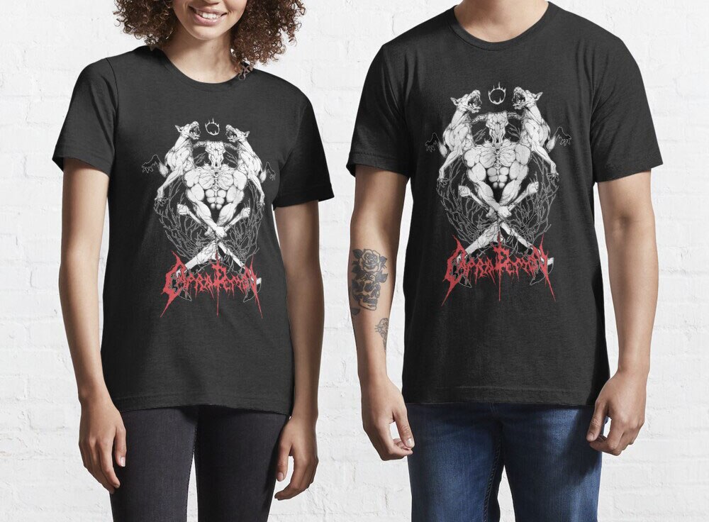 Camiseta de de CAPRA DEMON para hombre, camisa Unisex de manga corta, de algodón, estilo Vogue, de verano