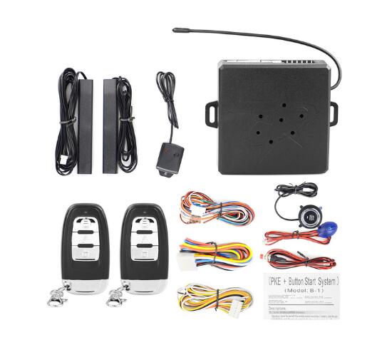 Auto Car Alarm Engine Push Start Button RFID Lock Ignition Starter Keyless Entry Start Stop Immobilizer Anti-theft System: Type3