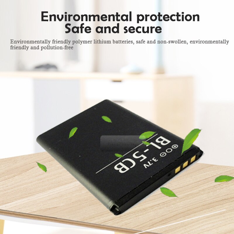 BL-5CB BL5CB Lithium Phone Battery For Nokia 3108 2135 6086 6108 6230 6820 7610 N72 N91 100 101 103 105 109 111 113 1000 1282