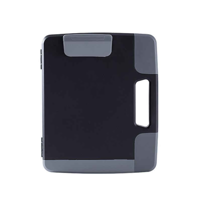Portable A4 Files Document Clipboard Storage Case Organizer Multifunctional Compartment Holder Office Supply