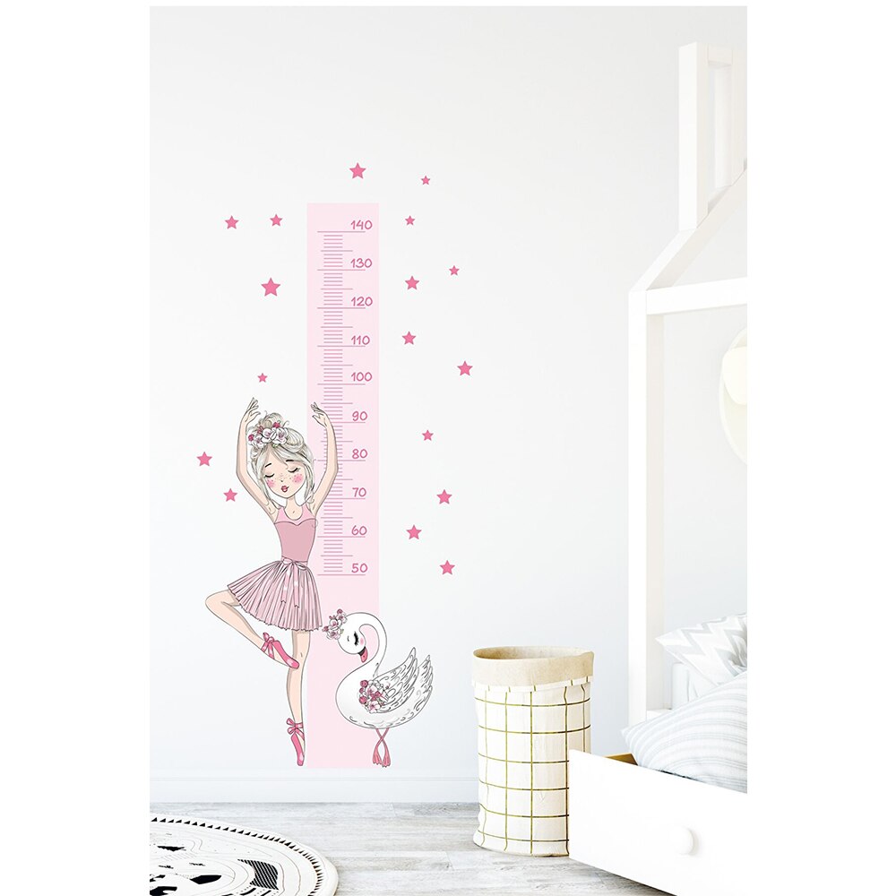 Home Decor Wall Stickers Decorative Height Measuring Wallpaper For Kids Room Stature Baby Child Growth Chart Rabbit Meter Rulers: MODEL 15