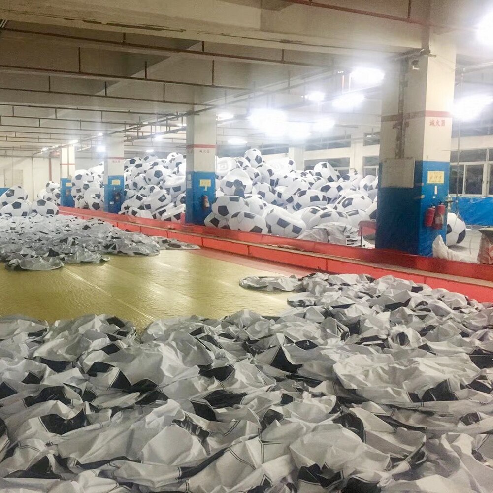 Large Inflatable Sofa Chair Bean Bag Football Shape Sofa Chair PVC Inflatable Living Lounge Air Chair Lazy Chair