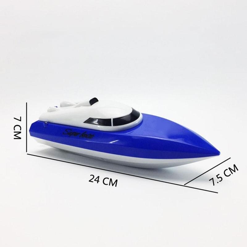 2.4G Wireless Remote Control Boat With Flashing Lights High-speed Boat RC RC Boat Ship Four-channel Remote Control Electric D3Q9