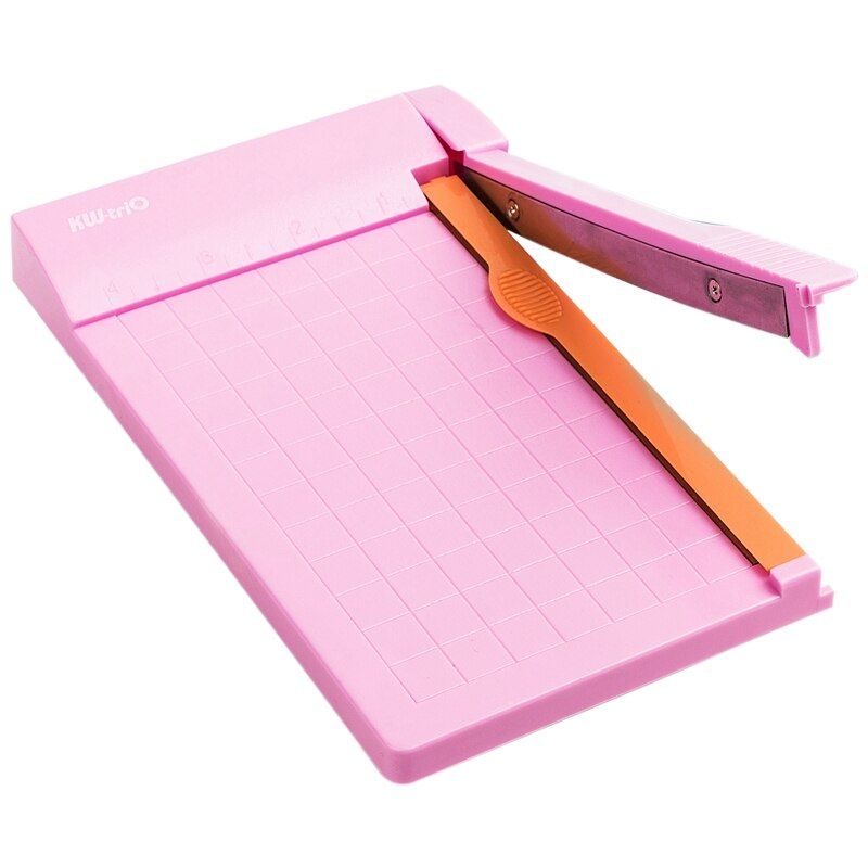 KW-TRIO Portable A5 Paper Trimmer Photo Paper Guillotine Built-in Ruler Paper Cutter Cutting Tools Machine Office Stationery