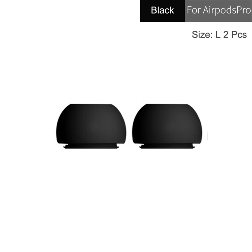 Vervangende hoofdtelefoon oortjes voor AirPods Pro 1e 2e oor Tips Knoppen Siliconen Rubber Oordopjes Cap Accessoires S/M/L Oorplug Cover: Kaki