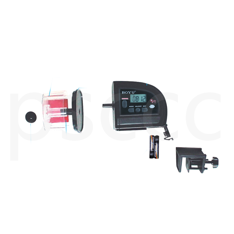 Boyu 1 Stuk ZW-66 ZW-82 Huishouden Aquarium Automatische Feeder Aquarium Hoge Capaciteit Intelligente Timer Visvoer Feeder