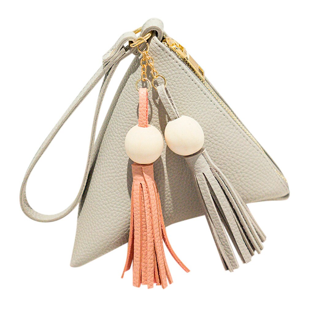 Sac à main pour femmes porte-clés décontracté frange en cuir Mini pochette sac à main sac à main paquet de téléphone mini sac clés portefeuilles #35: 3