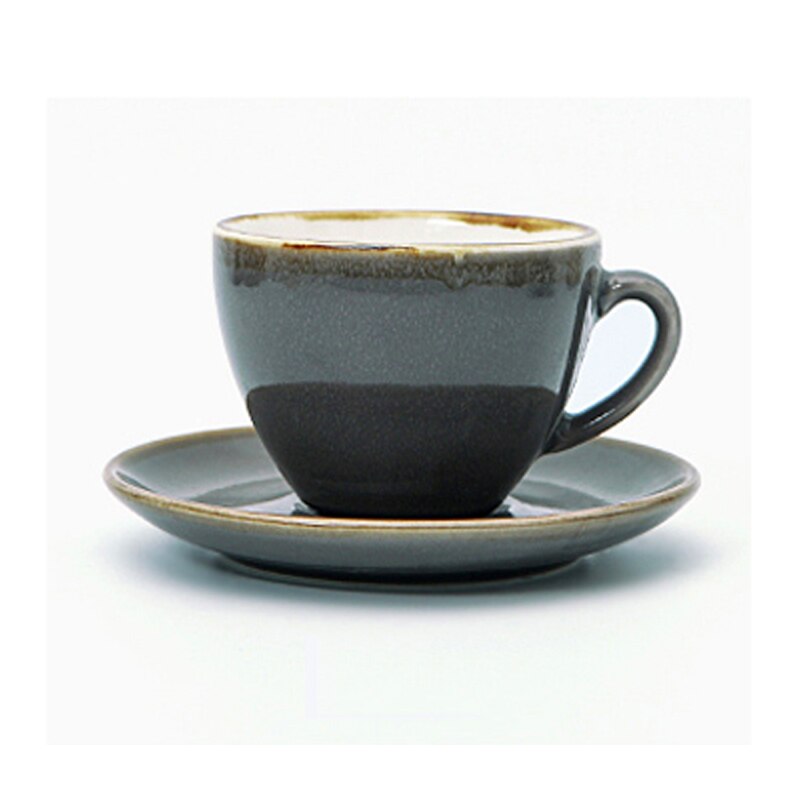 Ceramic espresso cup cappuccino cup: GRAY