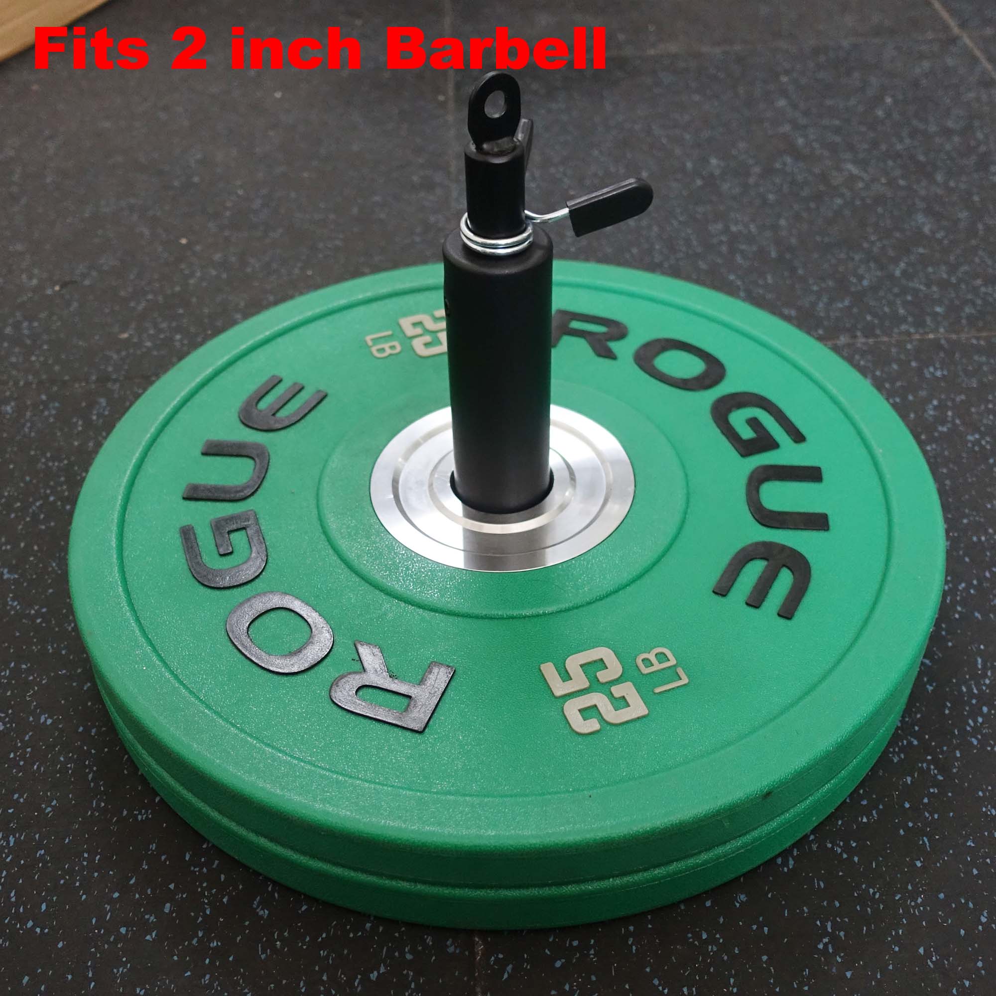 2in1 Heavy Duty Fitness Loading Pin Fit 2 inch 1 inch Barbell for Home Gym Pulley Attachment Weight Lifting Strength Training
