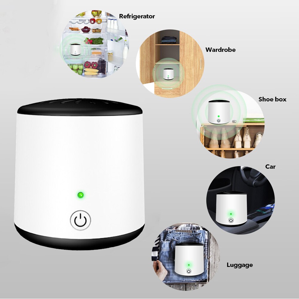Air Sterilizer Refrigerator Wardrobe Shoe Cabinet Car Ozone Sterilization Disinfection Deodorizer Air Purifier