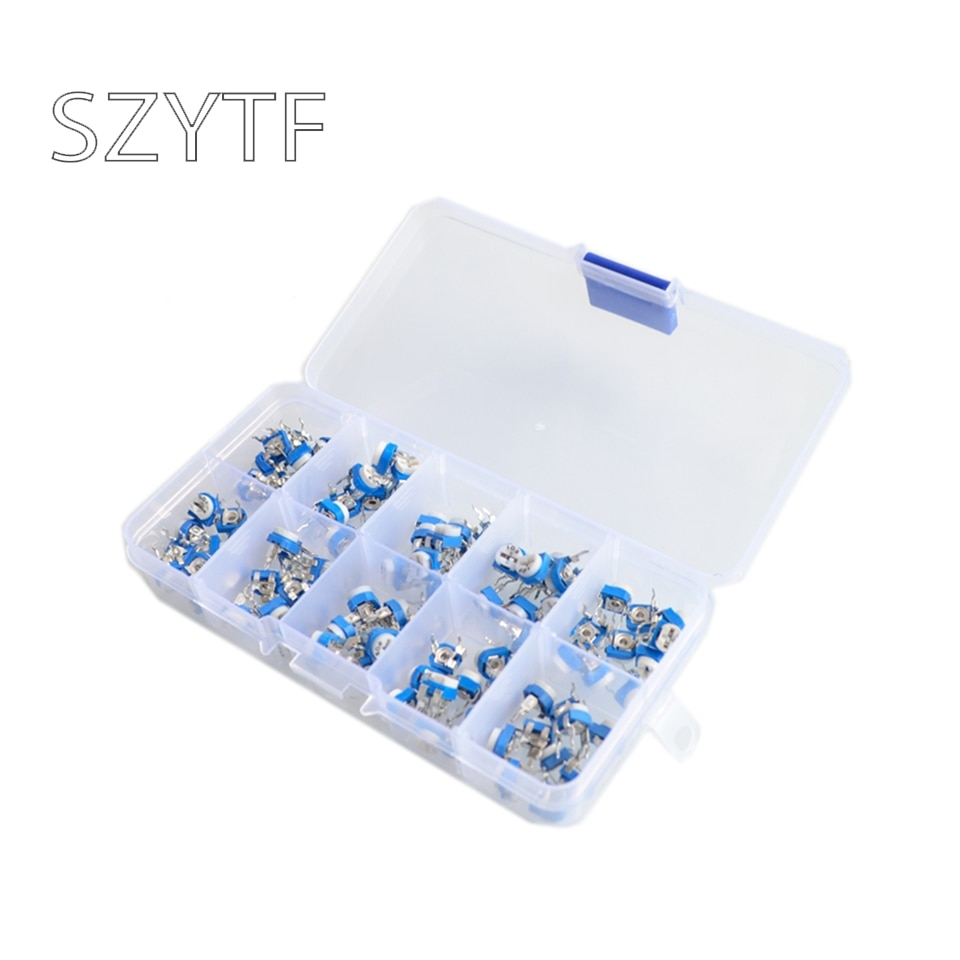 Lot De 560 Résistances 1/4W 1% - Film Carbone - 56 Valeurs De 1 Ohm à 10 MOhm - Pour Électronique, Réparation, DIY