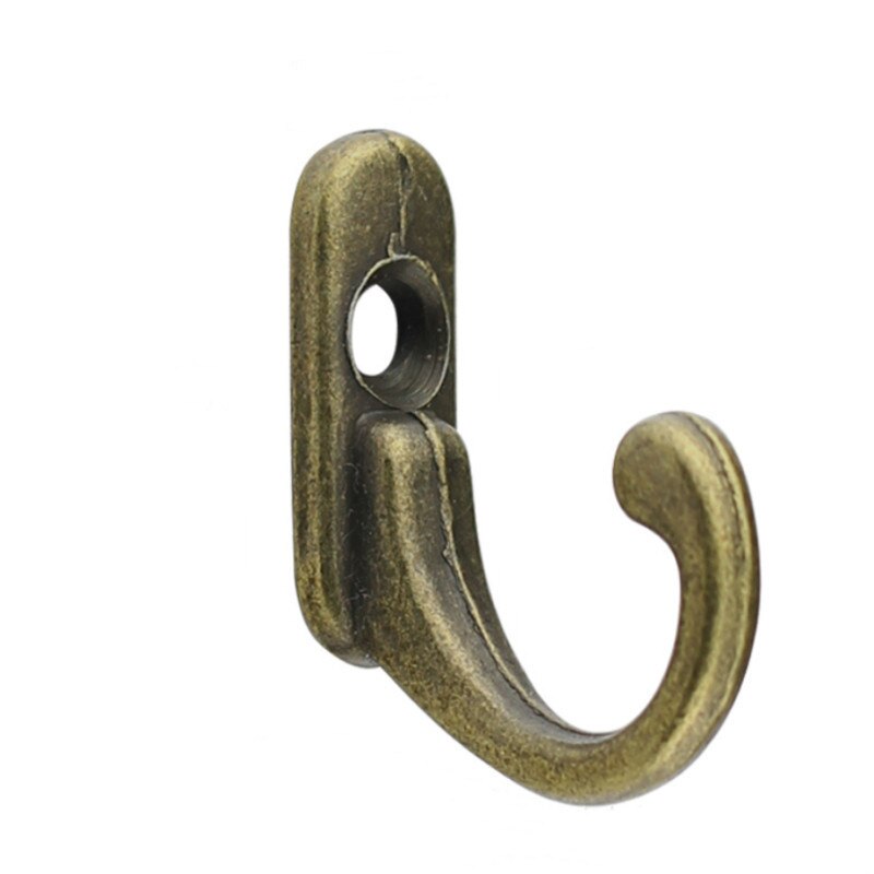 10/1 PCS Antique Hooks Small Wall Hanger Buckle Horn Lock Clasp Hook Hasp Latch For Wooden Jewelry Box Furniture Hardware