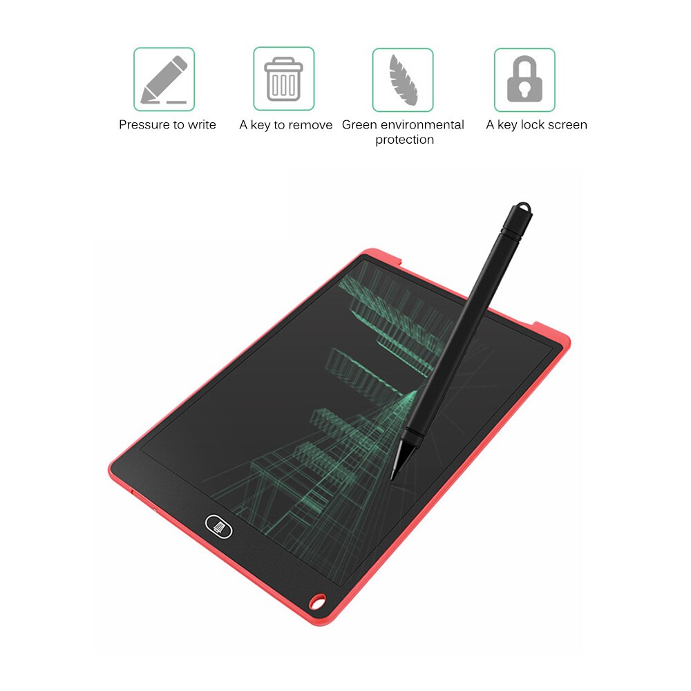 12 Inch LCD Writing Board Light Energy Electronic Blackboard Handwriting Drawing Board Digital Drawing Board With Writing Pen