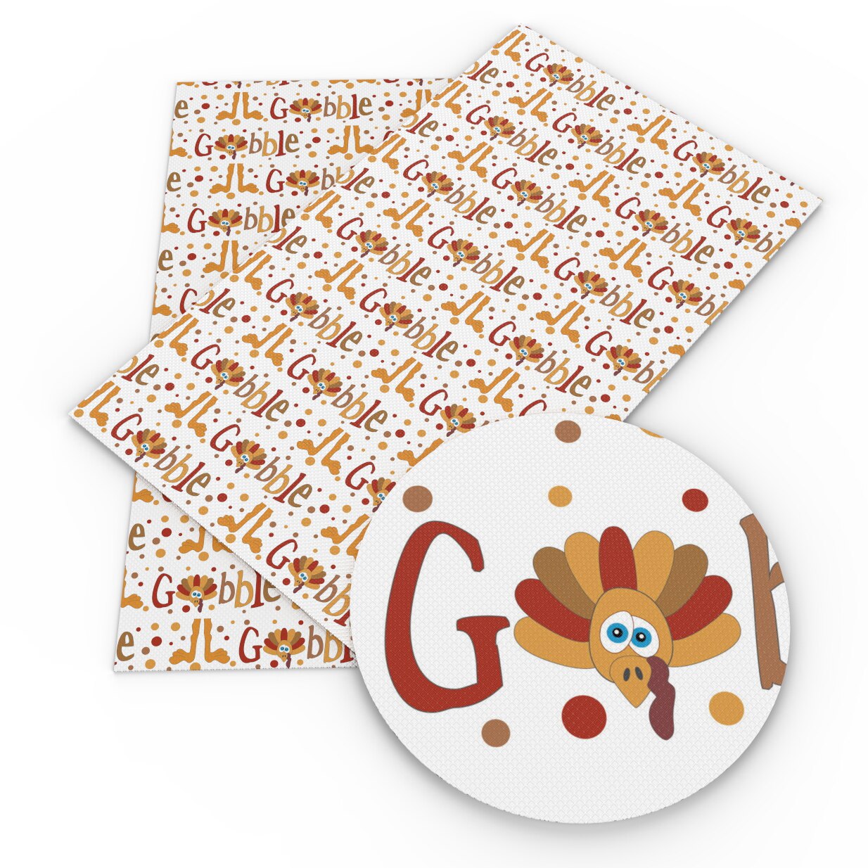 David tilbehør 20*34cm thanksgiving kunstigt syntetisk læder stof hår sløjfe gør-det-selv dekoration håndværk 1 stk ,1 yc 7092: 1086792001