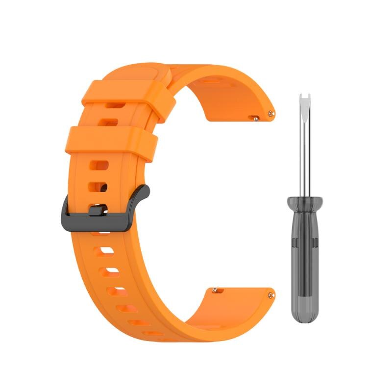 Sport Siliconen Band Voor Huami Amazfit Neo Smart Horloge Polsbandje Polsbandje Armband Zachte Siliconen Band Voor Amazfit Neo: 02 orange